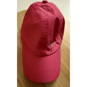 Hot Pink Vimhue Sun Goddess Women's Cap Breathable Pickleball Sports Hook & Loop